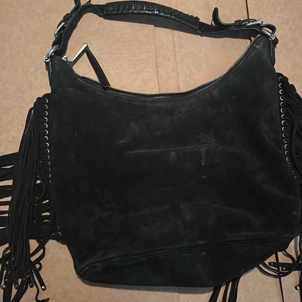 Suede Michael Kors handbag - Picture 3 of 4